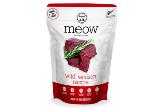 Cat Treats: Meow Air Dried Venison Cat Treat