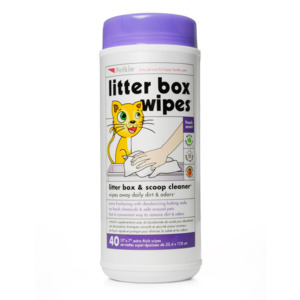 Petkin Litter Box Wipes