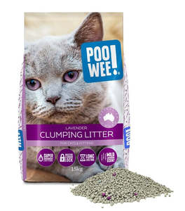 PooWee Clumping Lavender Litter