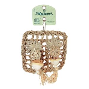Avian Care Naturals Bird Toy Square Playwall Bird Toy