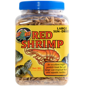 Zoo Med Jumbo Red Sun Dried Shrimp