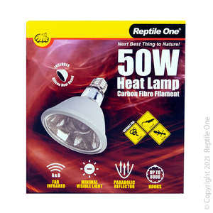 Reptile One Carbon Fibre Filament Heat Lamp