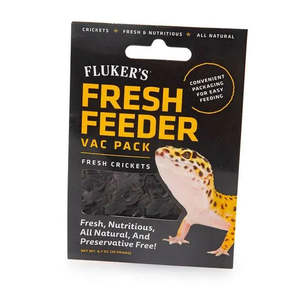 Reptile: Fluker's Fresh Feeder Vac Pack Crickets