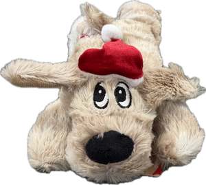 Yours Droolly Grey Christmas Muff Pup