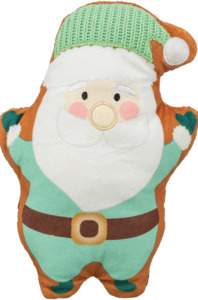 Christmas Toys: Trixie Christmas Plush Santa Dog Toy