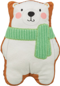 Trixie Christmas Plush Bear Dog Toy