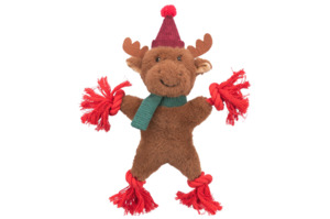 Christmas Toys: Christmas Reindeer Dog Toy