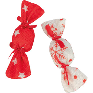 Christmas Rustling Candy Cat Toy