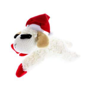Christmas Lamb Chop Dog Toy