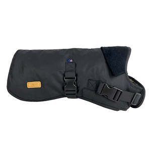 Dog Coats: Huskimo Dog Coat Waxed Cotton Thunder