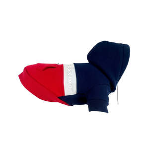 Huskimo Dog Coat Mt Baw Baw Hoodie Navy Red