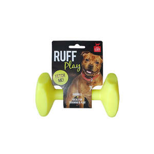 Ruff Play Nylon Dumbbell Dog Toy