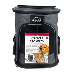 Canine Care Canvas Backpack