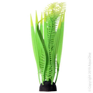 Aqua One Fish Tank Ornaments: Aqua One Flexiscape Seagrass/ Fern Green