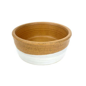 Cattitude Ceramic Cat Bowl Ribbed Lick Me