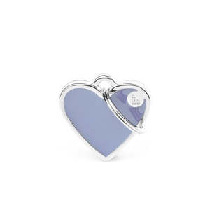 My Family Basic Handmade Heart Lilac Tag
