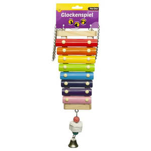 Pet One Chicken Toy Glockenspiel Bird Toy