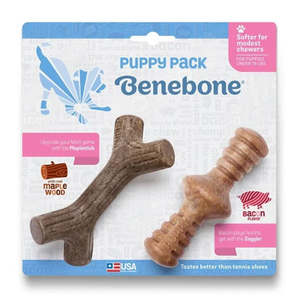 Benebone Puppy Maple Stick & Zaggler