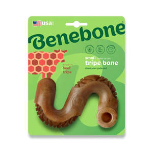 Benebone Tripe Beef Bone Dog Toy