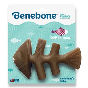Benebone Salmon Fishbone Dog Toy