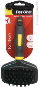 Pet One Grooming Tools: Pet One Grooming Bath Brush Large