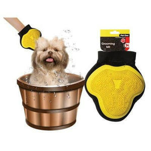 Pet One Grooming Tools: Pet One Grooming Mit Medium Yellow