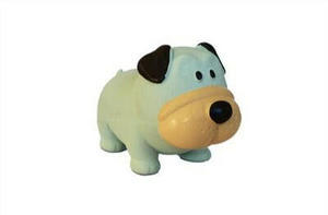 Latex Squeaky Grunter Bulldog 11cm