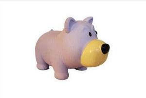 Latex Squeaky Grunter Corgi 11cm