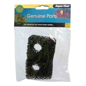 Aqua One Moray & Pondmaster 1300 Sponge 12s 2pk