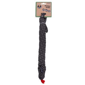 Pet One Blitz Braided Torpedo Snake Dog Toy