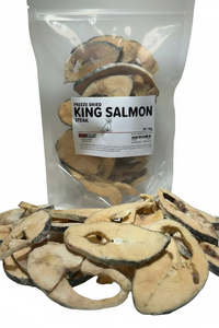 Best Selling: Freeze Dried King Salmon Fillet Dog Treat