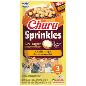 Best Selling: Inaba Churu Sprinkles Chicken Recipe Cat Meal Topper