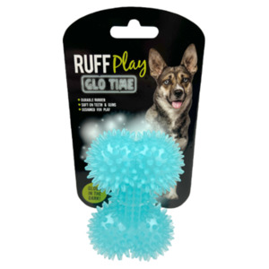 Dog Toys: RuffPlay Glow Bone Dog Toy