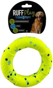 Dog Toys: Ruff Play TitanTuff ETPU Ring Dog Toy