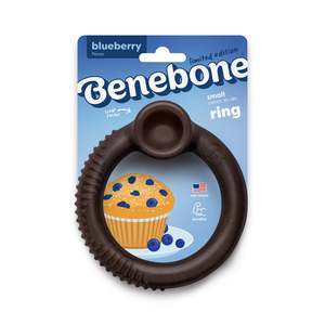Best Selling: Benebone Blueberry Ring Dog Chew Toy