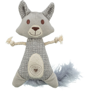 Trixie Catnip Raccoon with Fluffy Tail Cat Toy