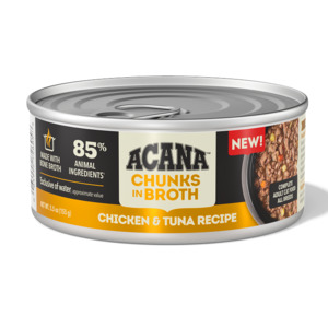 Acana Chunks In Broth Chicken And Tuna Wet Cat Food