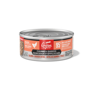Orijen Chunks & Shreds Salmon & Chicken Entree Wet Cat Food