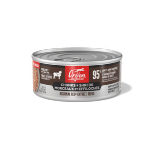 Orijen Chunks & Shreds Regional Red Entree Wet Cat Food