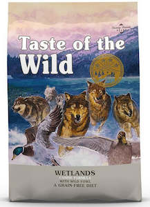 Dog Food: TASTE OF THE WILD - WETLANDS 2KG