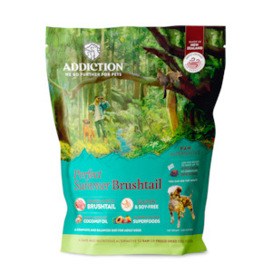 Addiction Dog Food: ADDICTION PERFECT SUMMER BRUSHTAIL 900GM
