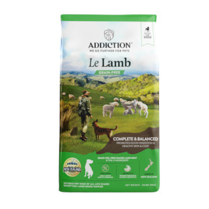 Addiction Dog Food: ADDICTION DOG FOOD LE LAMB 9kg