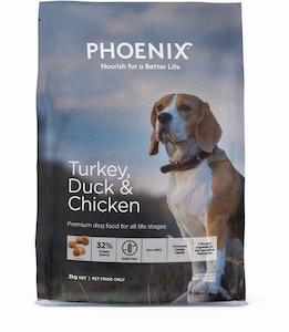 Phoenix Dog Food: PHOENIX TURKEY, DUCK & CHICKEN 3KG