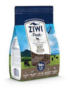 Ziwi Peak Dog Food: ZIWI PEAK AIR-DIRED BEEF DOG FOOD 1kg