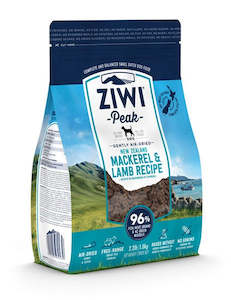 ZIWI PEAK AIR-DRIED MACKEREL & LAMB DOG FOOD 1kg