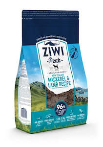 ZIWI PEAK AIR-DRIED MACKEREL & LAMB DOG FOOD 2.5kg