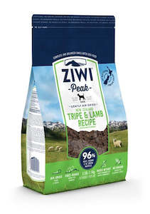 ZIWI PEAK AIR DRIED TRIPE & LAMB DOG FOOD 2.5kg