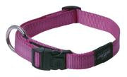 Collars And Leads: FANBELT COLLAR PINK MED-LGE