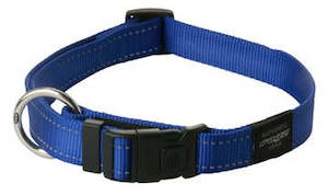 FANBELT COLLAR BLUE MED-LGE