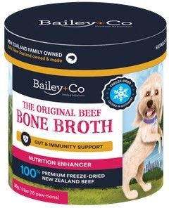 Health: BAILEY+CO BEEF BROTH 30GM